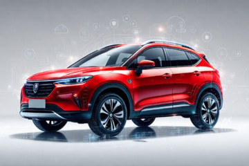 Imagem de um carro semi-novo representando financiamento sem consulta de crédito.