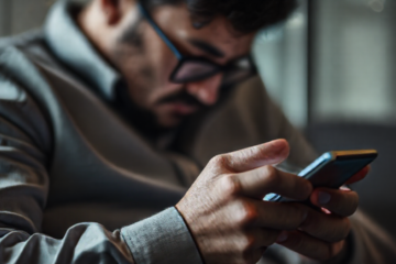 Imagem de um aplicativo recuperando mensagens apagadas do Messenger.