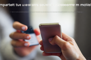 Imagem representando segurança digital em dispositivos móveis, destacando a importância do antivírus seguro.