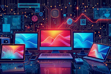 Imagem ilustrando a limpeza e otimização de memória de um dispositivo eletrônico
