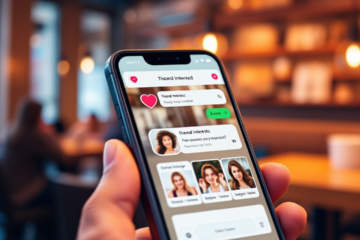 Imagem destacando um aplicativo de encontros grátis para casais