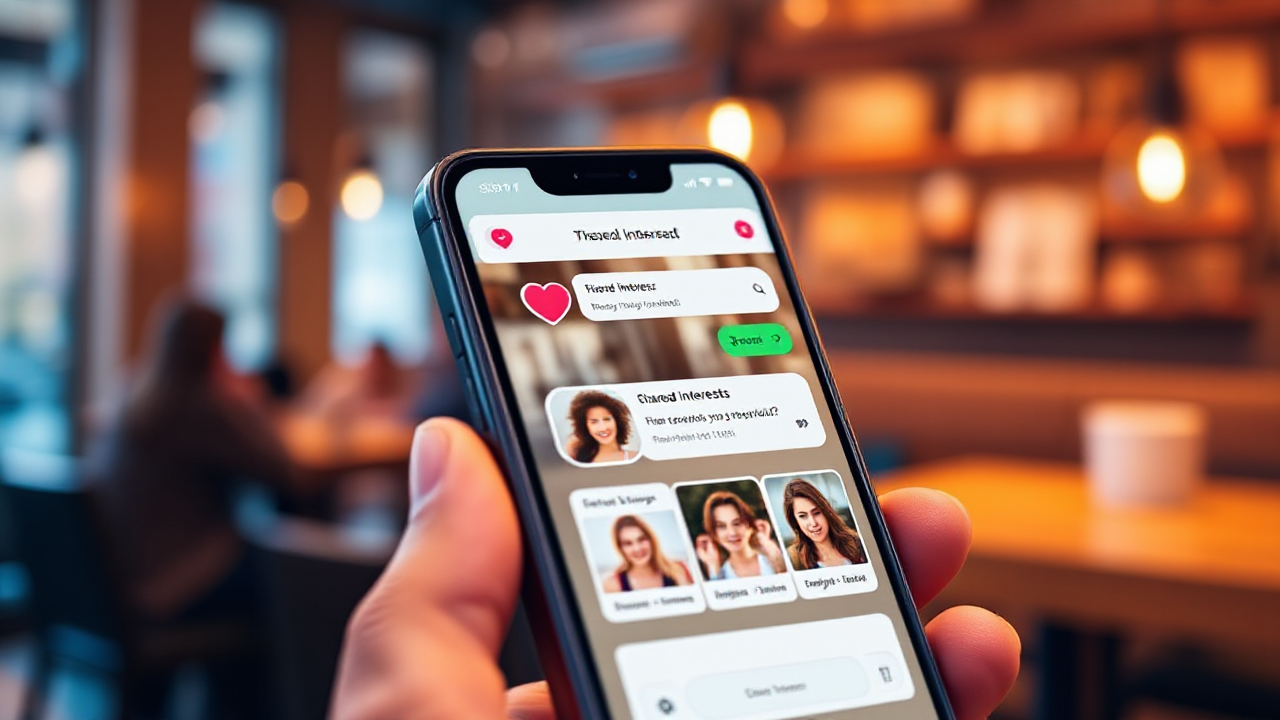 Imagem destacando um aplicativo de encontros grátis para casais