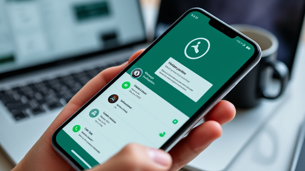 Imagem ilustrativa de um aplicativo para verificar WhatsApp