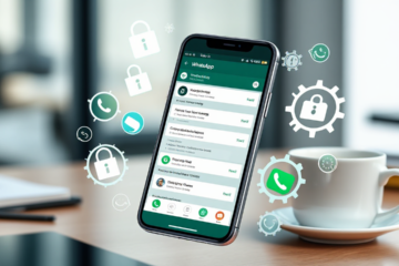 Imagem do aplicativo otimizado para WhatsApp, destacando suas funcionalidades gratuitas.