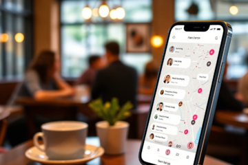 Imagem de aplicativos de relacionamento grátis conectando pessoas