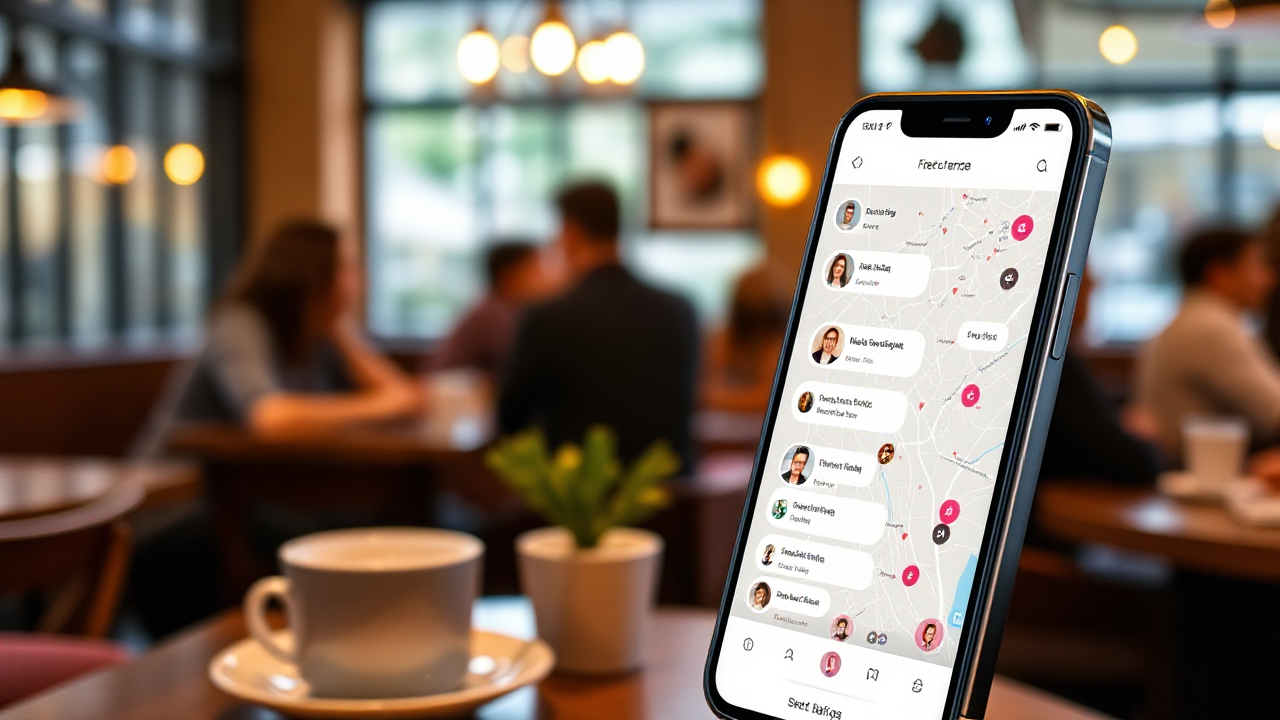 Imagem de aplicativos de relacionamento grátis conectando pessoas