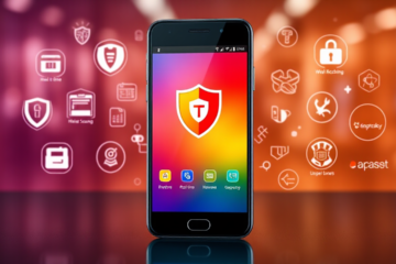 Imagem ilustrativa do melhor antivírus para celular, destacando proteção e segurança.