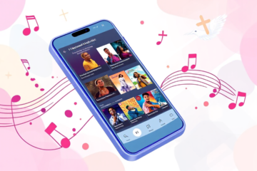 Imagem destacada sobre aplicativos para ouvir música gospel