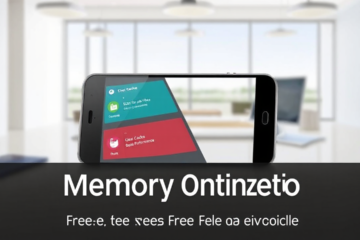 Imagem representativa de aplicativos que ajudam na otimização de memória para celulares com eficiência.
