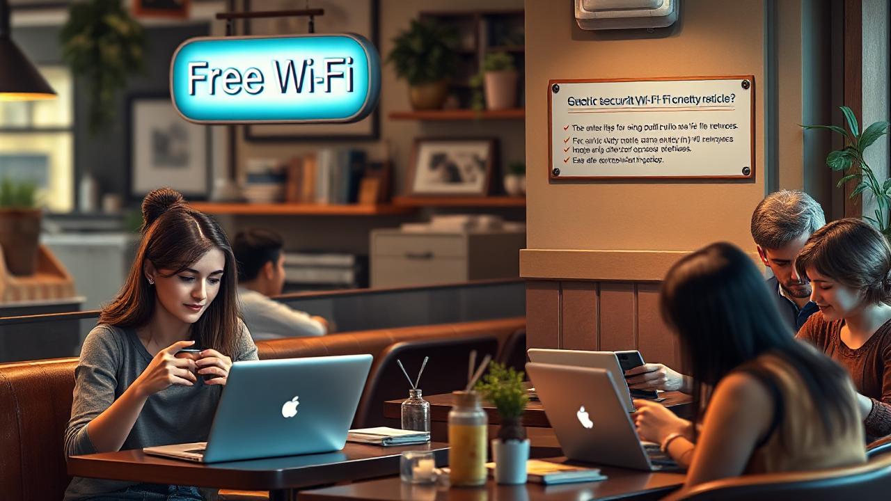 Dicas para acessar Wi-Fi sem pagar e proteger suas informações.