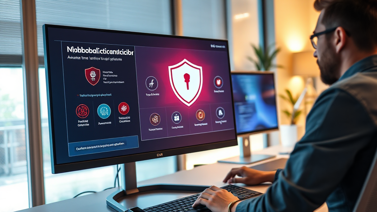 Imagem representando a eficácia do antivírus Muito Eficiente na proteção contra ameaças digitais.