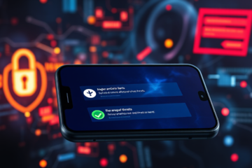 Imagem ilustrativa do aplicativo de antivírus que bloqueia vírus e ameaças em tempo real.