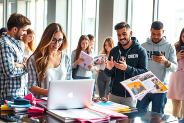 Imagem ilustrativa sobre a seleção de influenciadores pela SHEIN.