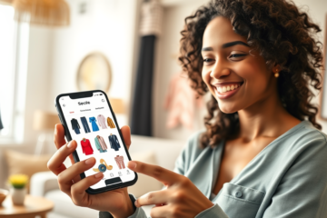 Imagem destacada da área secreta da SHEIN com roupas exclusivas.