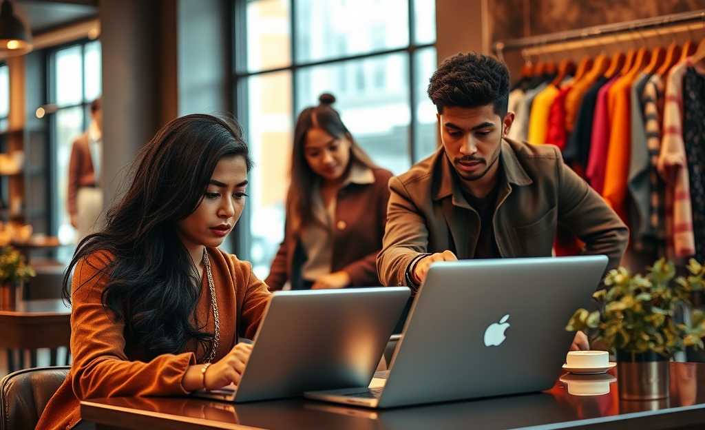 Imagem representativa sobre a seleção discreta de usuários pela SHEIN e os golpes associados.