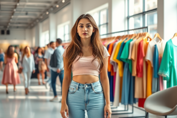 Imagem ilustrativa sobre oportunidades na SHEIN e moda acessível.