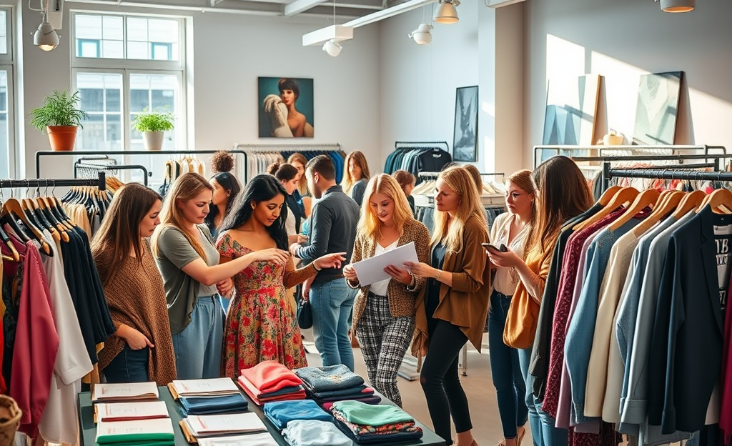 Imagem de avaliação de itens da SHEIN com destaque para peças de moda.