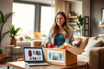 Imagem mostrando roupas enviadas pela SHEIN sem custo para o cliente.