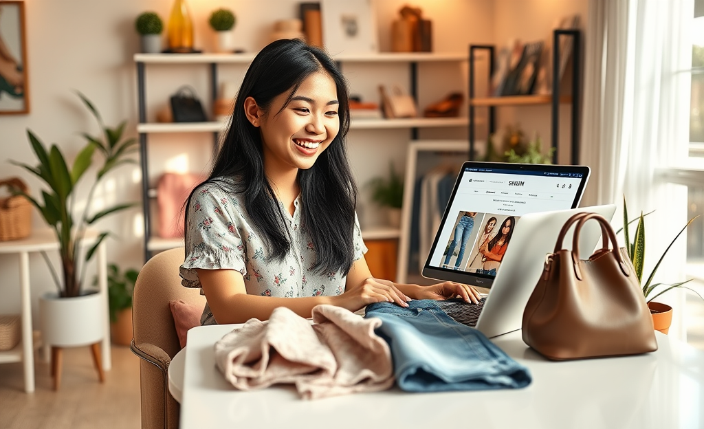 Imagem ilustrativa sobre como pegar itens grátis na SHEIN.