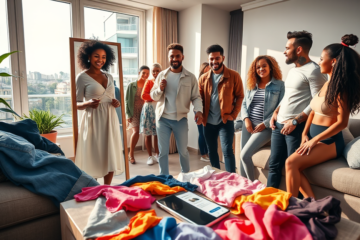 Imagem ilustrativa sobre o programa de testes de roupas da SHEIN.