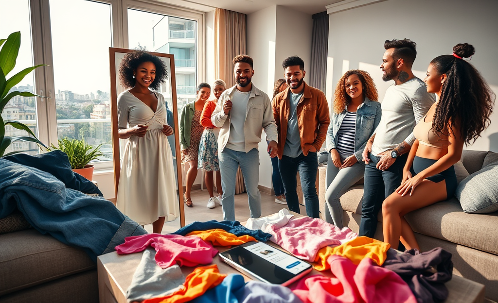 Imagem ilustrativa sobre o programa de testes de roupas da SHEIN.