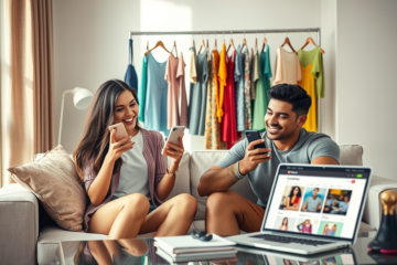 Imagem ilustrativa sobre as roupas grátis na SHEIN e o programa de avaliações.