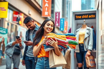 Imagem de roupas da SHEIN disponíveis para avaliação gratuita.